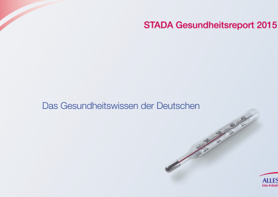 Stada Gesundheitsreport 2015